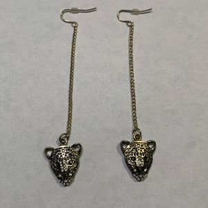 Cheetah earrings